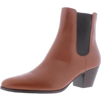 celine鞋真假, Celine | Celine Womens Chelsea Leather Block Heel Ankle Boots商品图片 2.7折