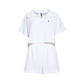 Ralph Lauren | Polo Ralph Lauren Two PieceTextured Short Set,商家Cettire,价格¥1197