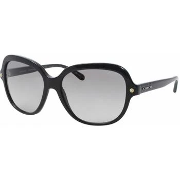 Coach | Coach Women's Sunglasses - Black Plastic Frame Grey Shaded Lens | 0HC8192 54201156 4.2折×额外9折x额外9折, 额外九折