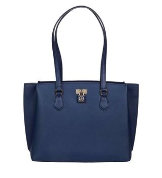 推荐Michael Michael Kors Logo Padlock Zipped Tote Bag商品