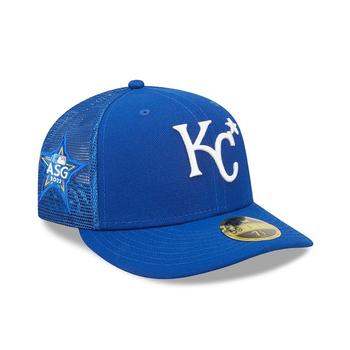 时尚mlb羽绒服男装, New Era | Men's Royal Kansas City Royals 2022 MLB All-Star Game Workout Low Profile 59FIFTY Fitted Hat商品图片 