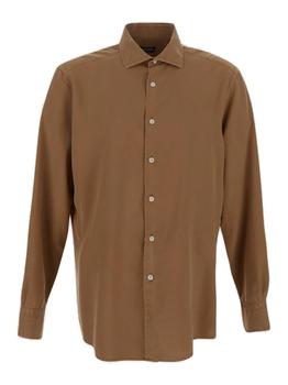 Zegna | Ermenegildo Zegna Collared Button-Up Shirt商品图片,4.1折起
