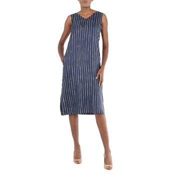 推荐Max Mara Ladies Ultramarine Midas Printed Sleeveless Midi Dress, Brand Size 40 (US Size 6)商品