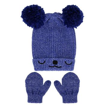 商品Snugabye | Baby Boys Critter Hat and Mitten, 2 Piece Set,商家Macy's,价格¥108图片