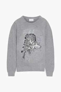 Camilla是什么牌子, Camilla | Embellished intarsia merino wool sweater商品图片 3.9折