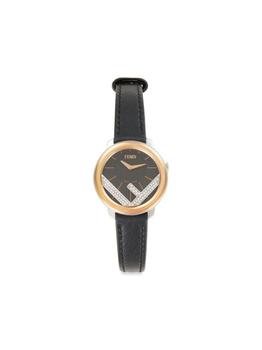 Fendi 28MM Run Away Stainless Steel, Ion-Plated Rose Gold