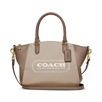 推荐Badge Jacquard Elise Satchel with Convertible Straps - Macy's Exclusive商品