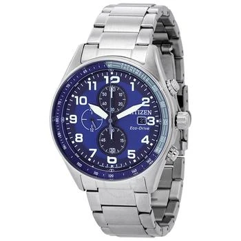 Citizen | Chronograph Eco-Drive Blue Dial Men's Watch CA0770-72L 3.1折, 满$200减$10, 独家减免邮费, 满减