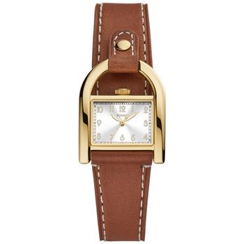 商品Women's Harwell Quartz Brown Leather Strap Watch, 28mm图片