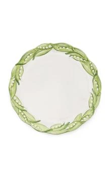 MoDA | Moda Domus - Lily of the Valley Ceramic Serving Plate - Green - Moda Operandi,商家Fashion US,价格¥1690
