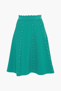 Sandro | Omelia embellished ponte skirt商品图片,4.3折×额外7.8折, 额外七八折