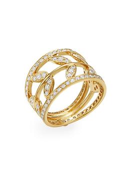 商品Temple St. Clair | 18K Yellow Gold & Diamond Ring,商家Saks Fifth Avenue,价格¥53343图片