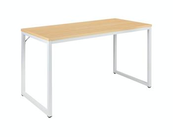 商品Tiverton Industrial Modern Desk Commercial Grade Office Computer Desk and Home Office Desk 47" Long (Maple/White)图片
