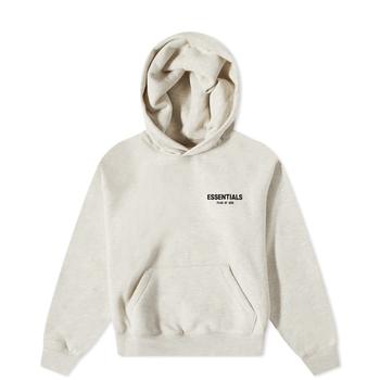 商品Essentials | FEAR OF GOD ESSENTIALS Kids Logo Popover Hoody - Light Oatmeal,商家END. Clothing,价格¥641图片