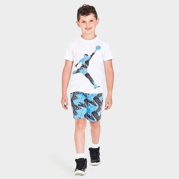 aj6, Jordan | Boys' Little Kids' Air Jordan Retro 6 March Madness T-Shirt and Shorts Set商品图片 7.1折, 满$100减$10, 满减