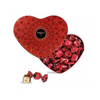Maxim's De Paris | Heart Shaped Tin Box Filled with Chocolate Covered Nougats,商家Macy's,价格¥192