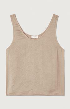 Maternal America, American Vintage | American Vintage Taupe Widland Vest Top商品图片 满$250减$20, 满减