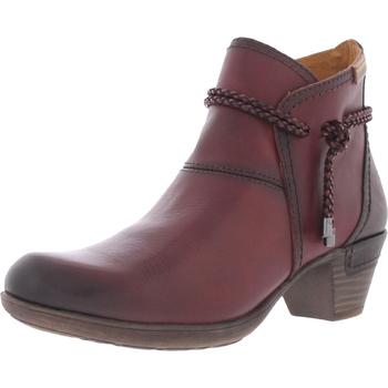 商品Pikolinos | Pikolinos Womens Garnet Leather Ankle Booties,商家BHFO,价格¥825图片