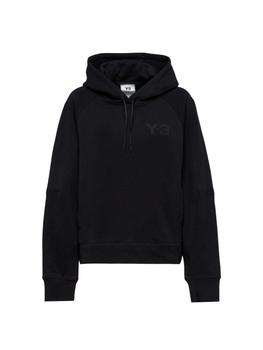 Y-3 | Y-3 Logo Print Drawstring Hoodie商品图片,7.9折