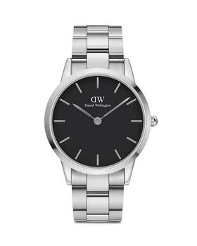 Daniel Wellington | Iconic Link Watch, 40mm商品图片,满$100减$25, 独家减免邮费, 满减