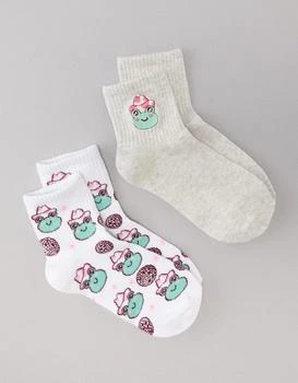 AE | AE Cowgirl Frog Bobby Sock 2-Pack 