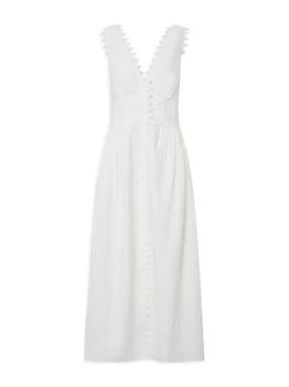 Oroton | Lace Trim Apron Dress,商家KIRNA ZABÊTE,价格¥4098