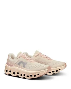On Women's Cloudmonster Lace Up Running Sneakers