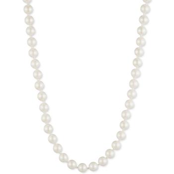 商品Ralph Lauren | Gold-Tone Imitation Pearl 16" Collar Necklace,商家Macy's,价格¥342图片