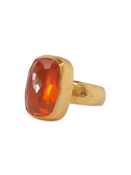 商品Gurhan | 24K Yellow Gold & Mexican Opal Ring,商家Saks Fifth Avenue,价格¥58519图片