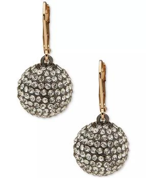 Karl Lagerfeld Paris | Two-Tone Crystal Pavé Disco Ball Drop Earrings,商家Macy's,价格¥232