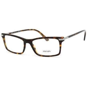 Prada | Prada Men's Eyeglasses - Tortoise Plastic Full Rim Frame Demo Lens | 0PR 03YV 2AU1O1 3.2折×额外9折x额外9.5折, 独家减免邮费, 额外九折, 额外九五折