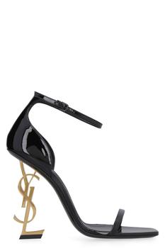 Yves Saint Laurent | Saint Laurent Opyum Embellished Heels Patent Leather Sandals商品图片,9折