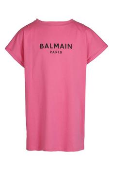 Balmain | Balmain Kids Logo Printed Crewneck T-Shirt商品图片,8.6折