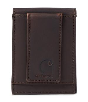 卡哈特包, Carhartt | Oil Tan Leather Front Pocket Wallet商品图片 8.5折