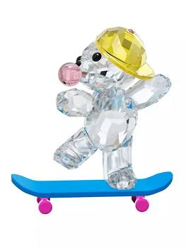 Swarovski | Kris Bear Skaterbear Crystal Figurine,商家Saks Fifth Avenue,价格¥893