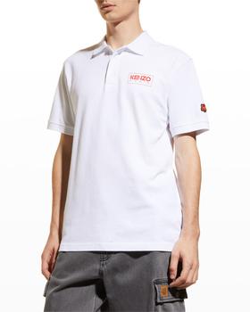kenzo polo真假, Kenzo | Men's Paris Logo Classic Polo Shirt商品图片 