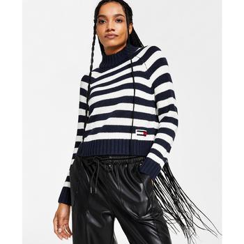 Tommy Jeans | Women's Mock-Neck Sweater商品图片,7.2折×额外8折, 额外八折