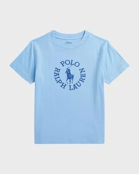 推荐Boy's Encircled Logo-Print T-Shirt, Size 2-4商品