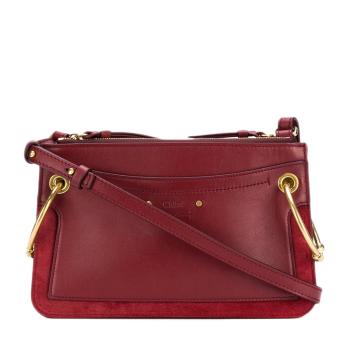 chloe c精选, Chloé | Chloe' 蔻依 女士红色小牛皮挎包 C18AS105-A10-620商品图片 满$100享9.5折, 满折