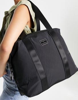 推荐Tommy Jeans casual shopper bag in black商品