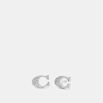 Coach | Coach Outlet Signature Stud Earrings,商家Premium Outlets,价格¥309