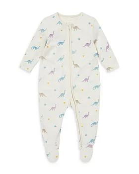 MORI | Unisex Dino Print Two Way Full Zip Footie Pajamas - Baby,商家Bloomingdale's,价格¥326