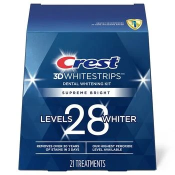 Crest | Crest 3D牙贴 FlexFit高级版 21对,商家Walgreens,价格¥495