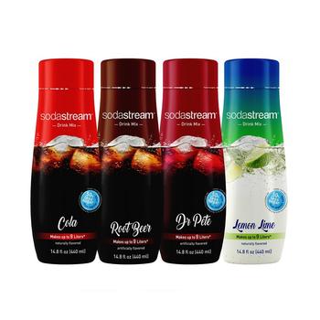 商品SodaStream | Fountain Style Variety Set of 4, 14.88 oz,商家Macy's,价格¥179图片