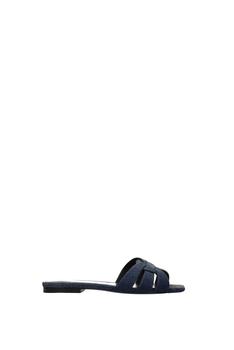 推荐Slippers and clogs Fabric Blue Denim商品