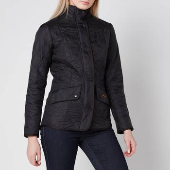 Barbour Women's Cavalry Polarquilt Jacket - Black,价格$167.87
