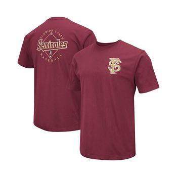 商品Men's Garnet Florida State Seminoles Baseball On-Deck 2-Hit T-shirt图片
