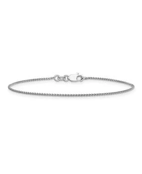 Macy's | Spiga Anklet Chain in 14k White Gold,商家Macy's,价格¥1543