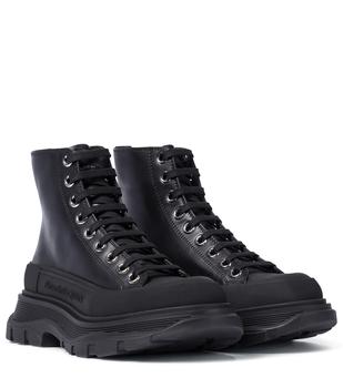 推荐Tread Slick leather ankle boots商品