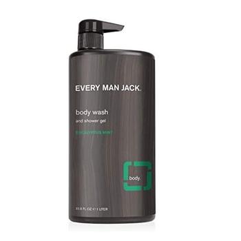 商品Every Man Jack Skin Care | Every Man Jack Eucalyptus Mint Body Wash, 33.8 Oz,商家MyOTCStore,价格¥61图片